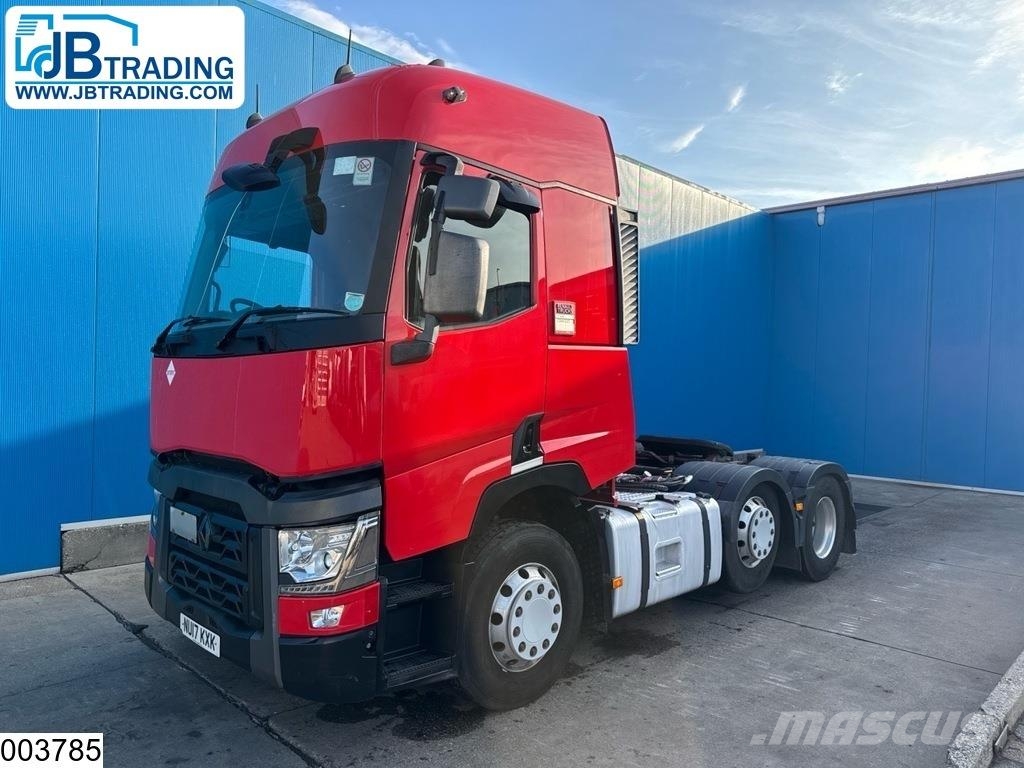 Renault T 460 6x2, EURO 6, ADR, PTO, Hydraulic وحدات الجر