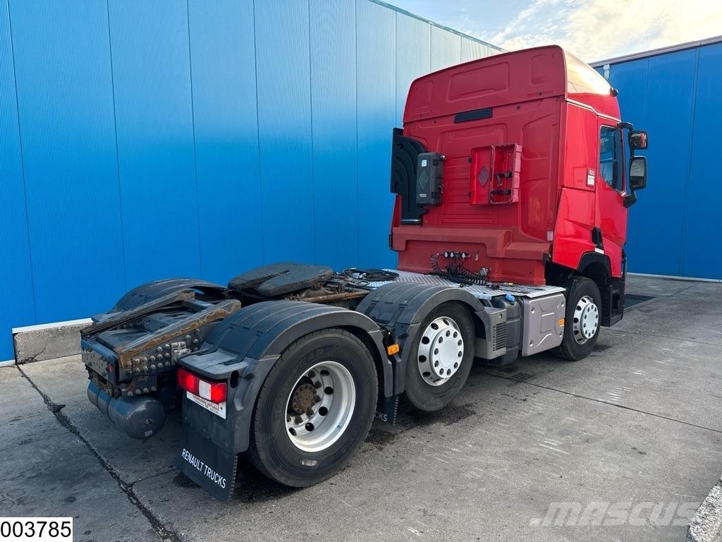 Renault T 460 6x2, EURO 6, ADR, PTO, Hydraulic وحدات الجر