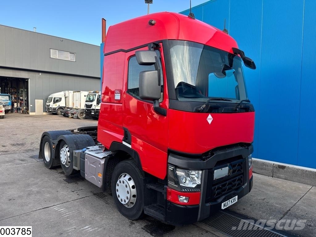 Renault T 460 6x2, EURO 6, ADR, PTO, Hydraulic وحدات الجر