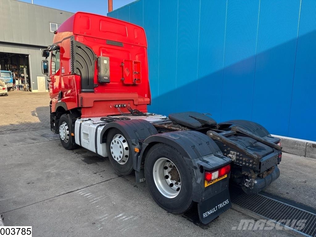 Renault T 460 6x2, EURO 6, ADR, PTO, Hydraulic وحدات الجر