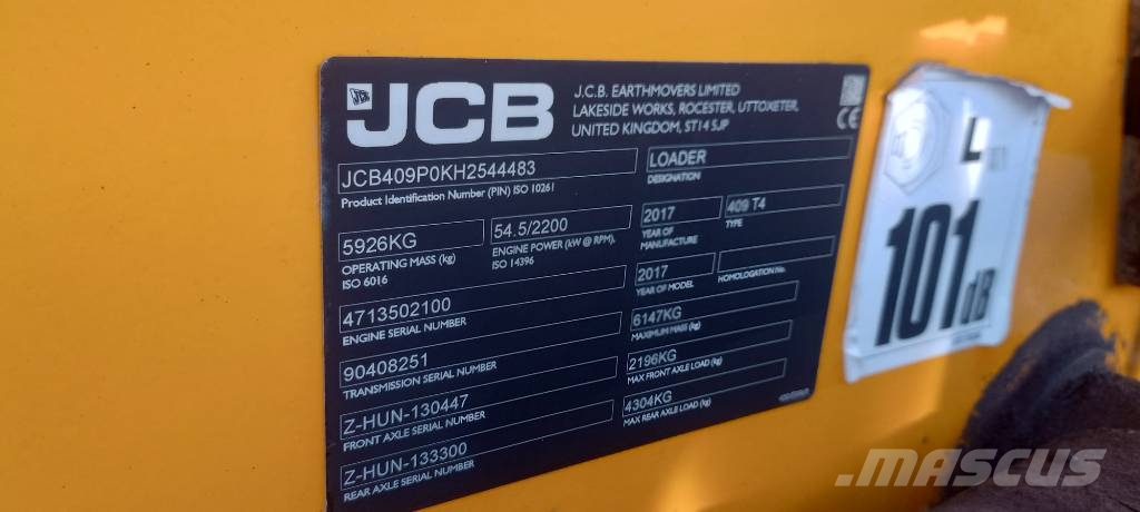 JCB 409 T4 Radlader