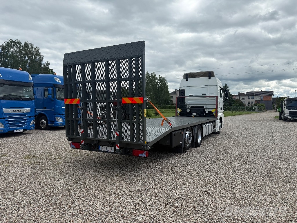 MAN TGX 26,510 Camiones portamaquinaria
