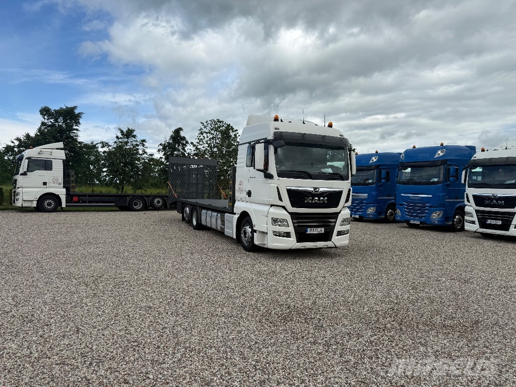 MAN TGX 26,510 Camiones portamaquinaria