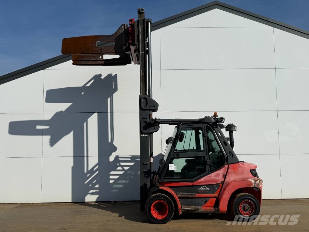Linde H70D - Side Shift / Fork Positioners / Duplex Diesel heftrucks