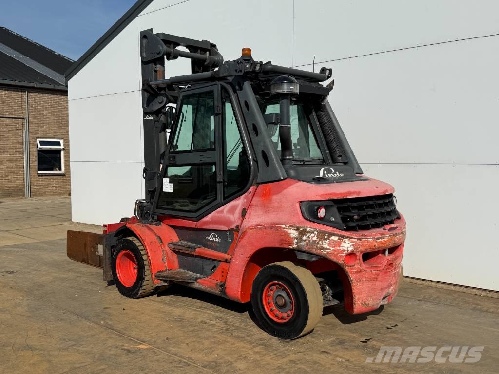 Linde H70D - Side Shift / Fork Positioners / Duplex Diesel heftrucks