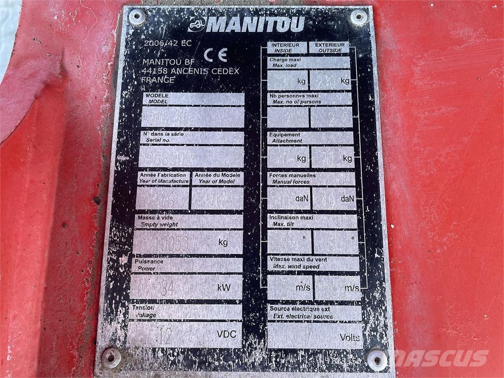 Manitou 200ATJ RC Kloubové plošiny
