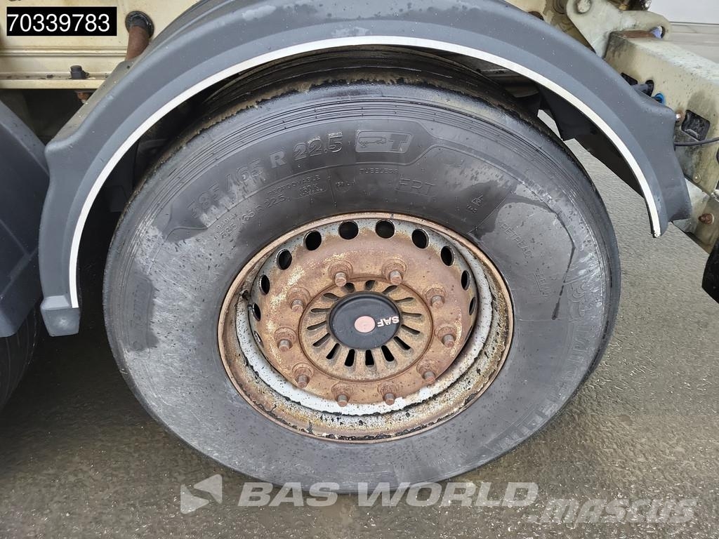 TISVOL A-830140-EALVR 3 axles ALU 24m3 Lift Axle Kippipuoliperävaunut