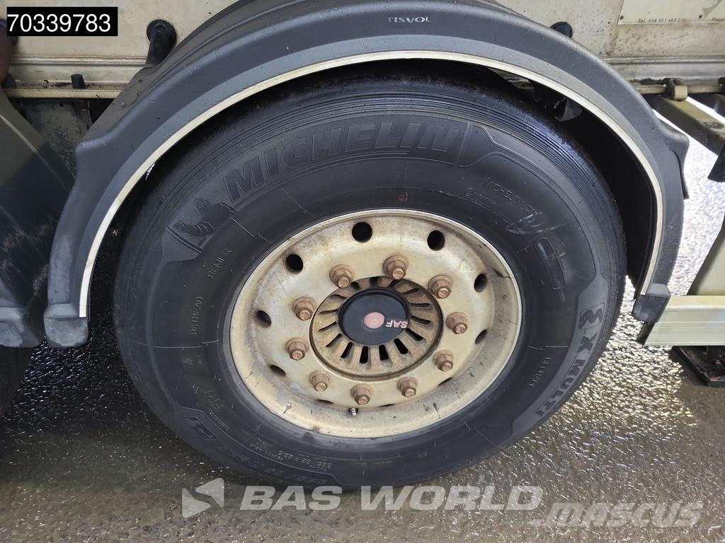 TISVOL A-830140-EALVR 3 axles ALU 24m3 Lift Axle Kippipuoliperävaunut