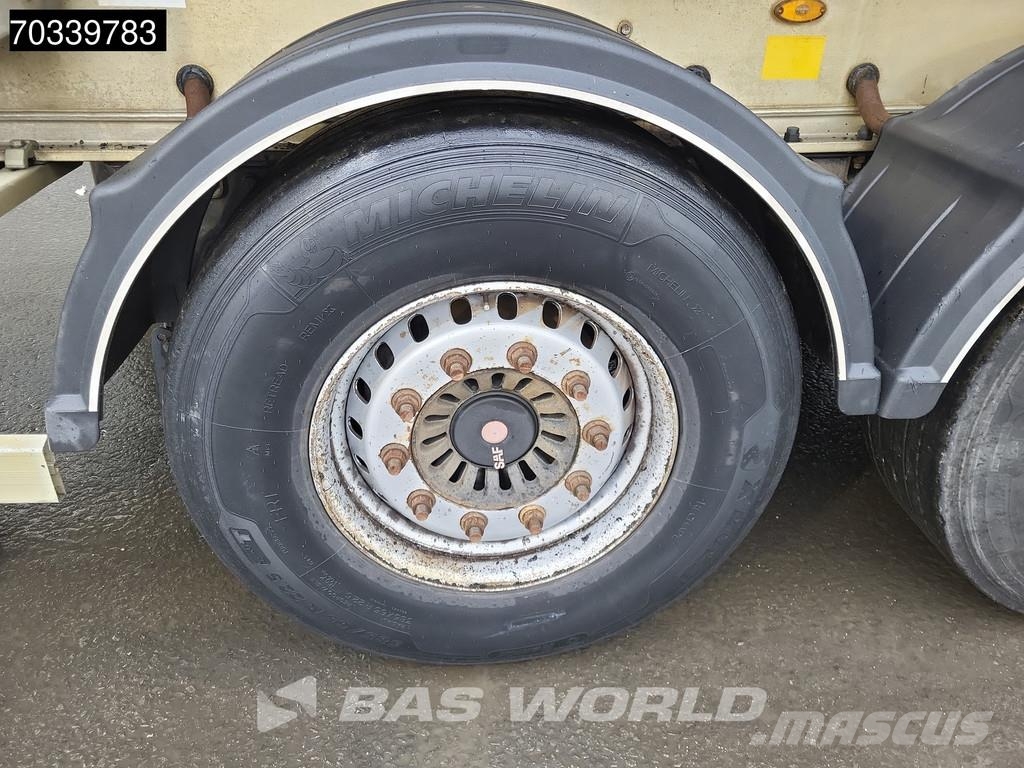  TISVOL A-830140-EALVR 3 axles ALU 24m3 Lift Axle Kippers