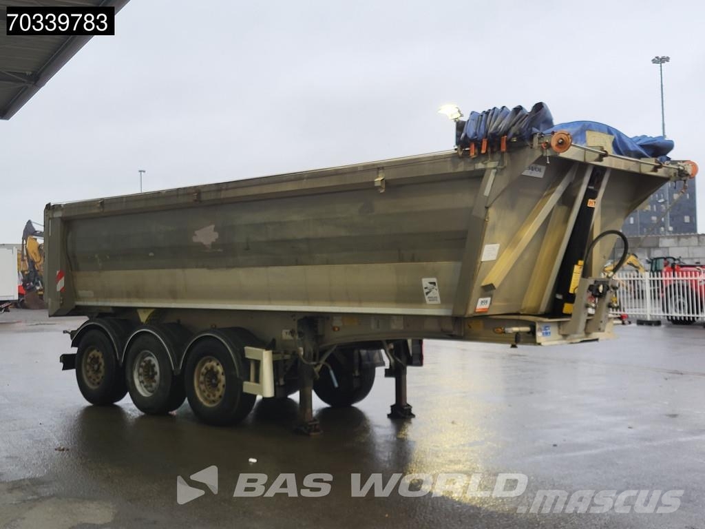  TISVOL A-830140-EALVR 3 axles ALU 24m3 Lift Axle Kippers