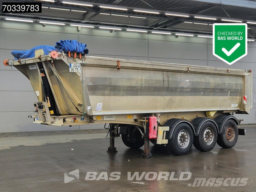  TISVOL A-830140-EALVR 3 axles ALU 24m3 Lift Axle Kippers