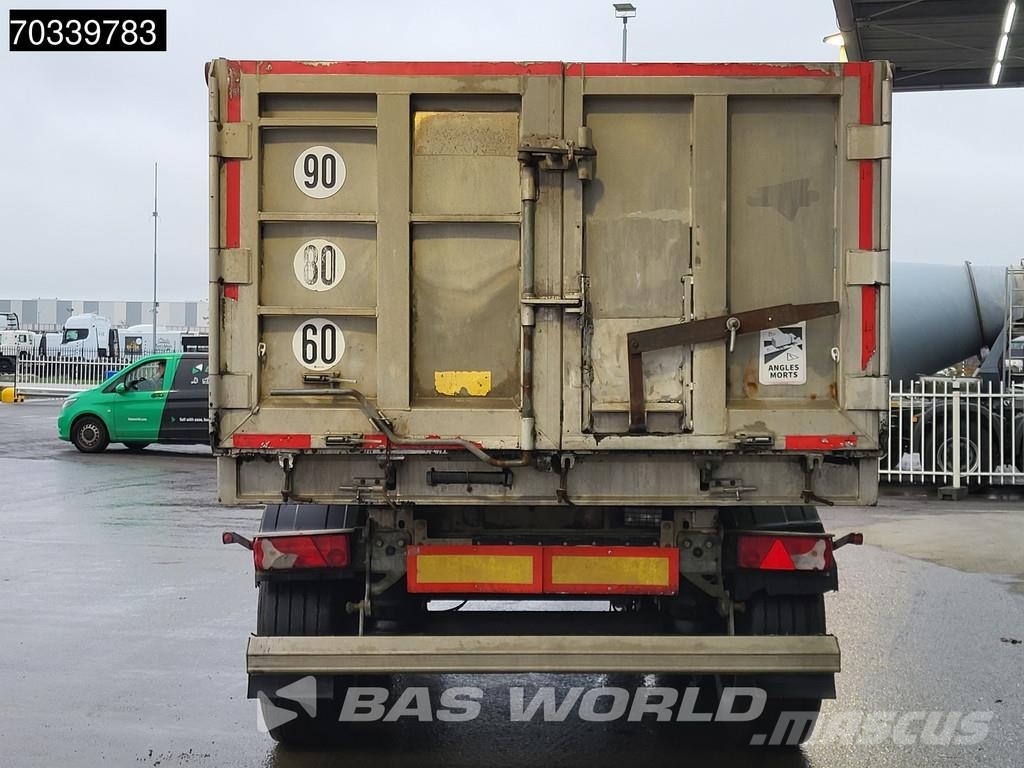 TISVOL A-830140-EALVR 3 axles ALU 24m3 Lift Axle Kippipuoliperävaunut