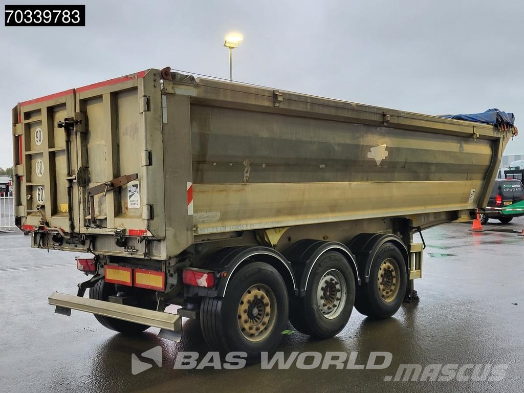  TISVOL A-830140-EALVR 3 axles ALU 24m3 Lift Axle Kippers