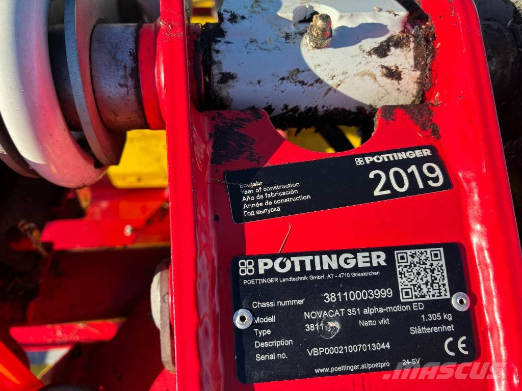 Pöttinger NovaCat 351 ED جزازات مكيفات