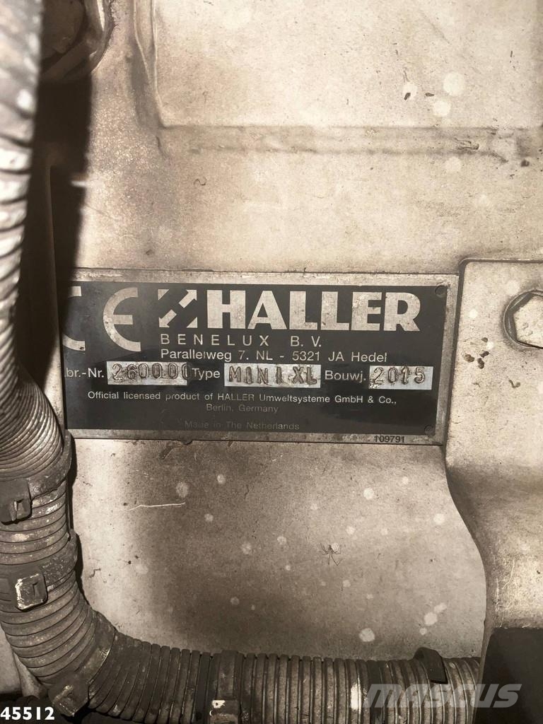 DAF FAG LF 220 Euro 6 Haller 14m³ Just 122.382 km! Kamioni za otpad