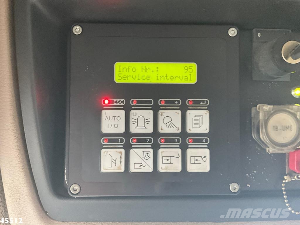 DAF FAG LF 220 Euro 6 Haller 14m³ Just 122.382 km! Kamioni za otpad