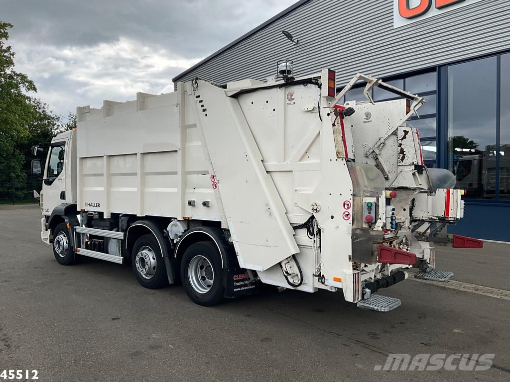 DAF FAG LF 220 Euro 6 Haller 14m³ Just 122.382 km! Kamioni za otpad