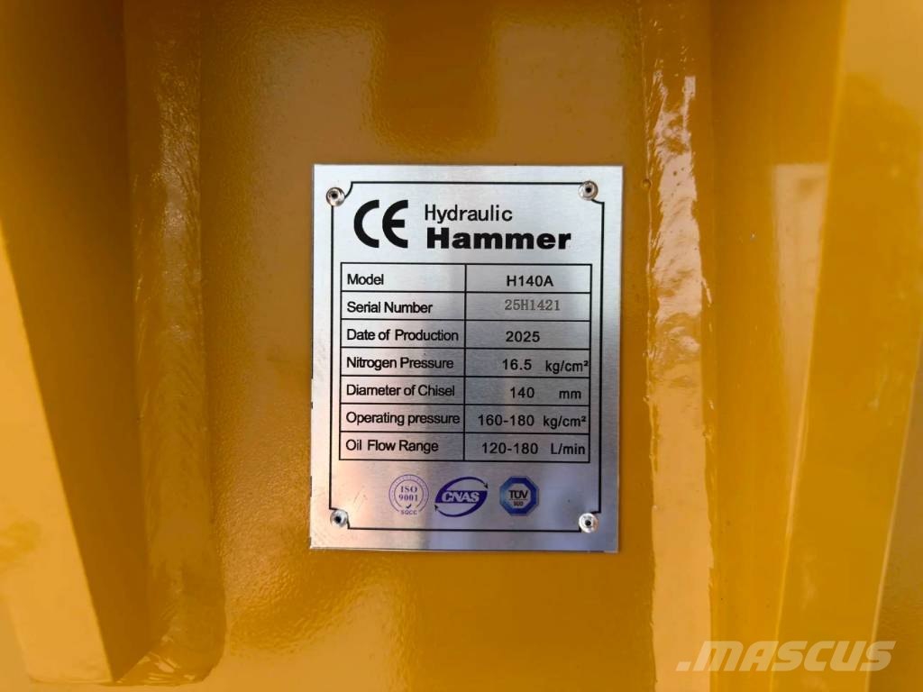 Smitma S140 / Caterpillar 320 / 323 - Volvo EC210 - Koma Hammer / Brecher