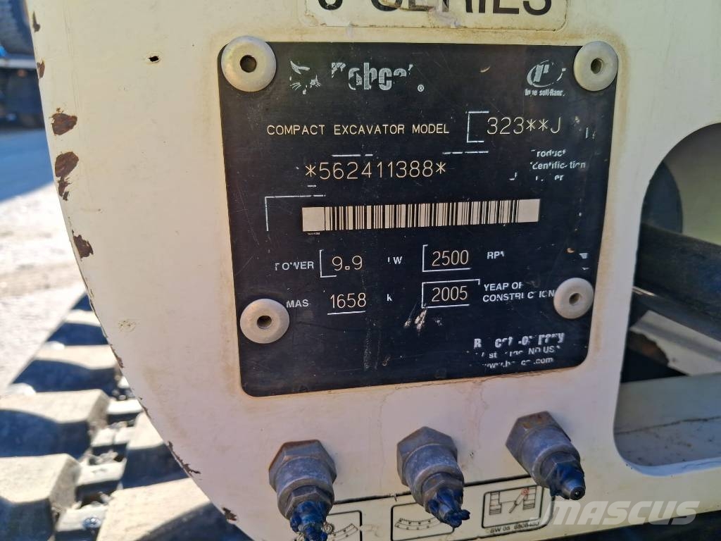 Bobcat 323 J Mini ekskavatori < 7 t