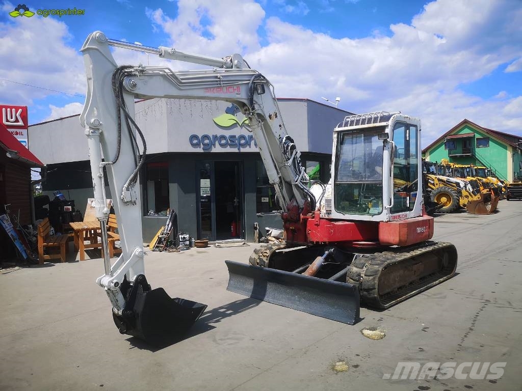 Takeuchi TB180FR Midibagger 7t - 12t