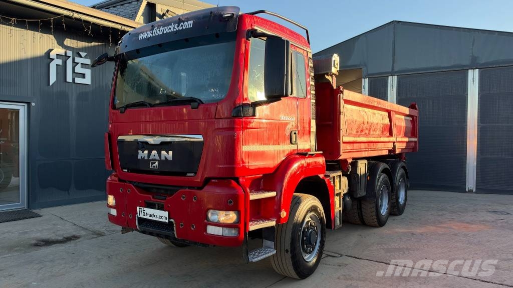 MAN TGS 26.440 6X6 MEILLER BORDMATIC TIPPER - BIG AXLE Sora- ja kippiautot