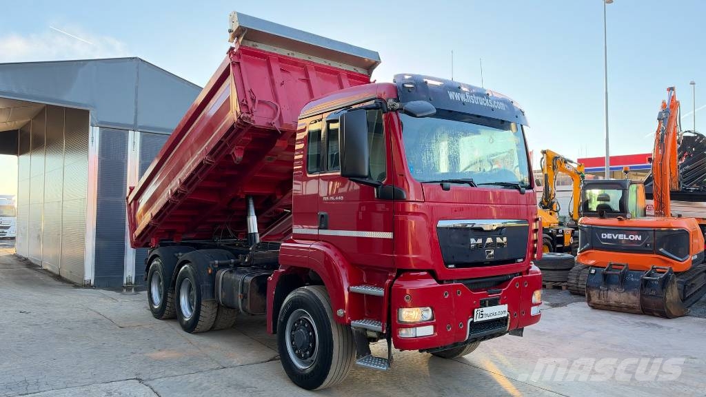 MAN TGS 26.440 6X6 MEILLER BORDMATIC TIPPER - BIG AXLE Sora- ja kippiautot