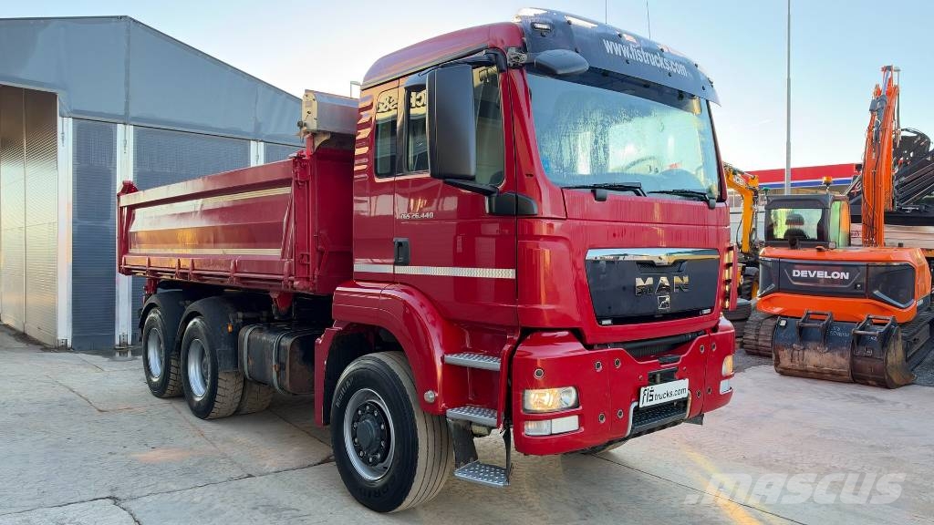 MAN TGS 26.440 6X6 MEILLER BORDMATIC TIPPER - BIG AXLE Sora- ja kippiautot