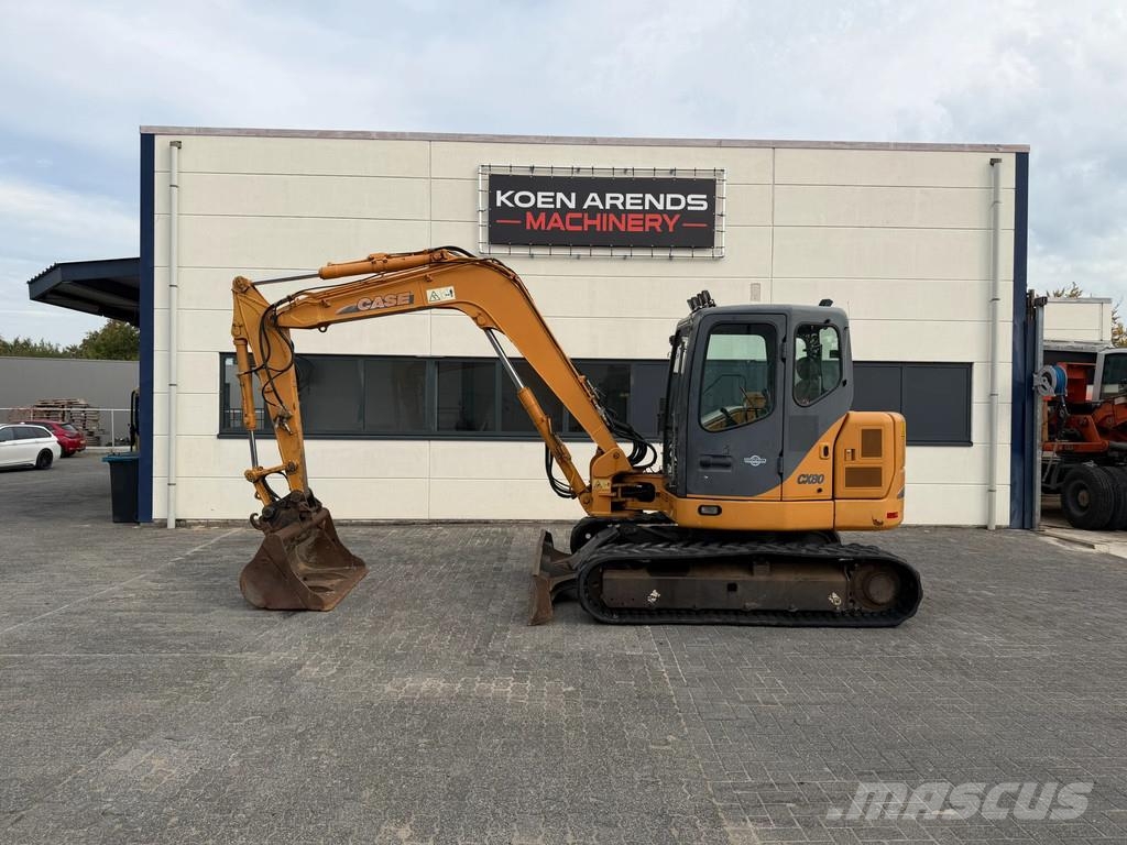 CASE CX80 Rups Graafmachine / Case CX 80 Raupenbagger