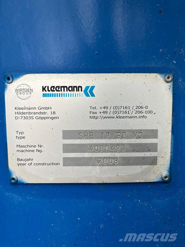 Kleemann Mobirex MR130Z Impact Crusher جراشات