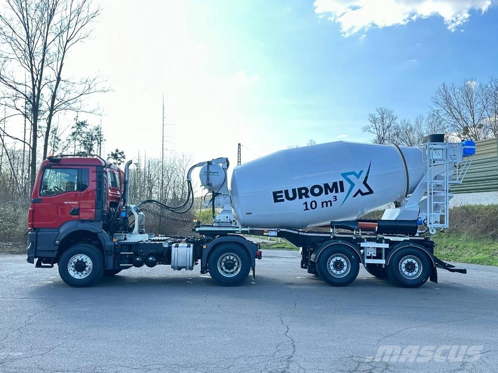 Euromix MTP - 10m³ Betonmischer-Auflieger Citas piekabes