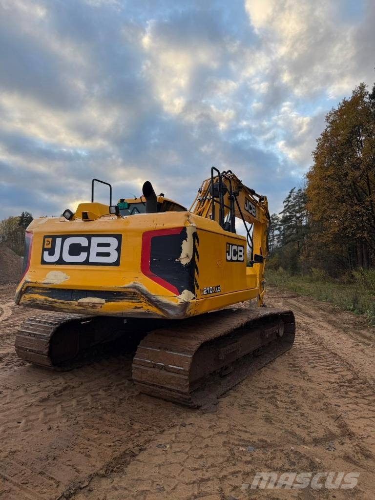 JCB 210 Excavadoras sobre orugas