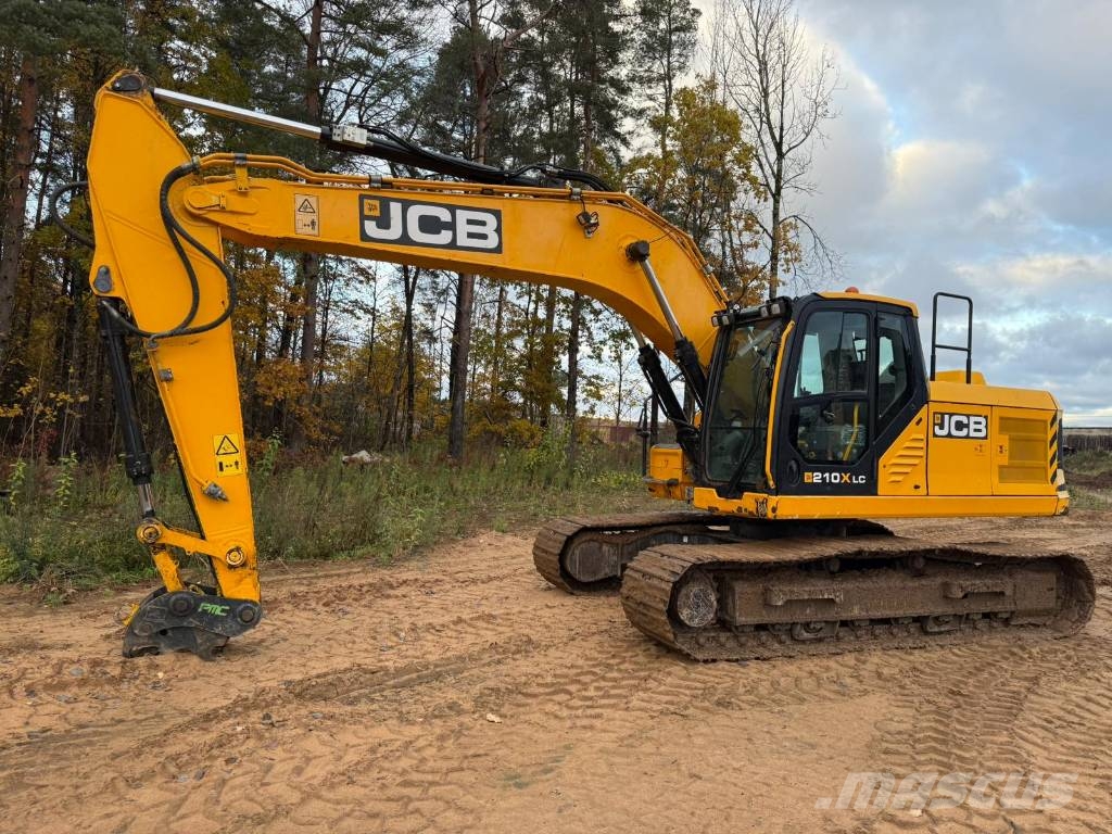 JCB 210 Excavadoras sobre orugas