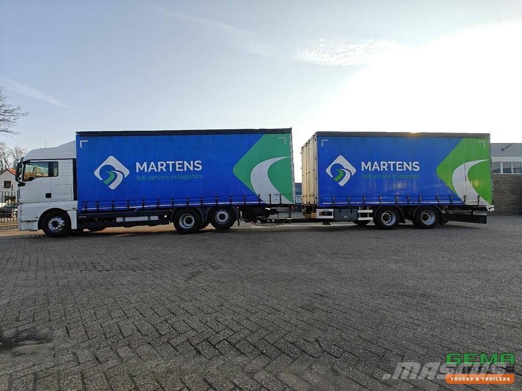 MAN TGX 26.460 6x2/4 XLX Euro 6 - Curtainsider Combi + Skåpbilar