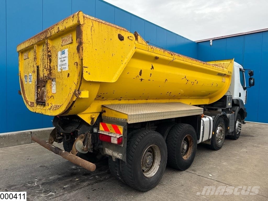 Renault Kerax 480 Dxi 8x4, EURO 5, Steel suspension, Hydro Kipper