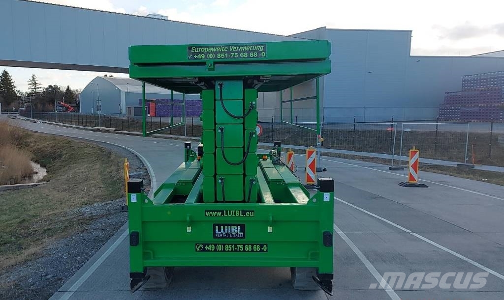 HAB S280-25 E4WDS, 28m electric scissor lift Žirkliniai keltuvai