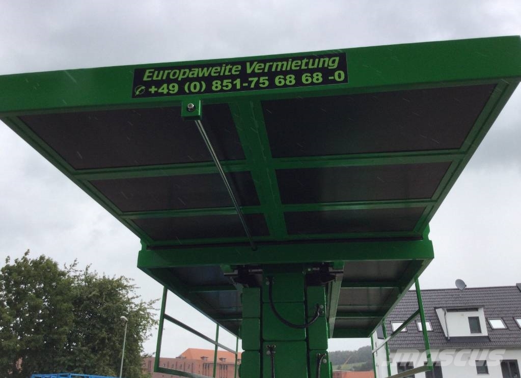 HAB S280-25 E4WDS, 28m electric scissor lift Žirkliniai keltuvai