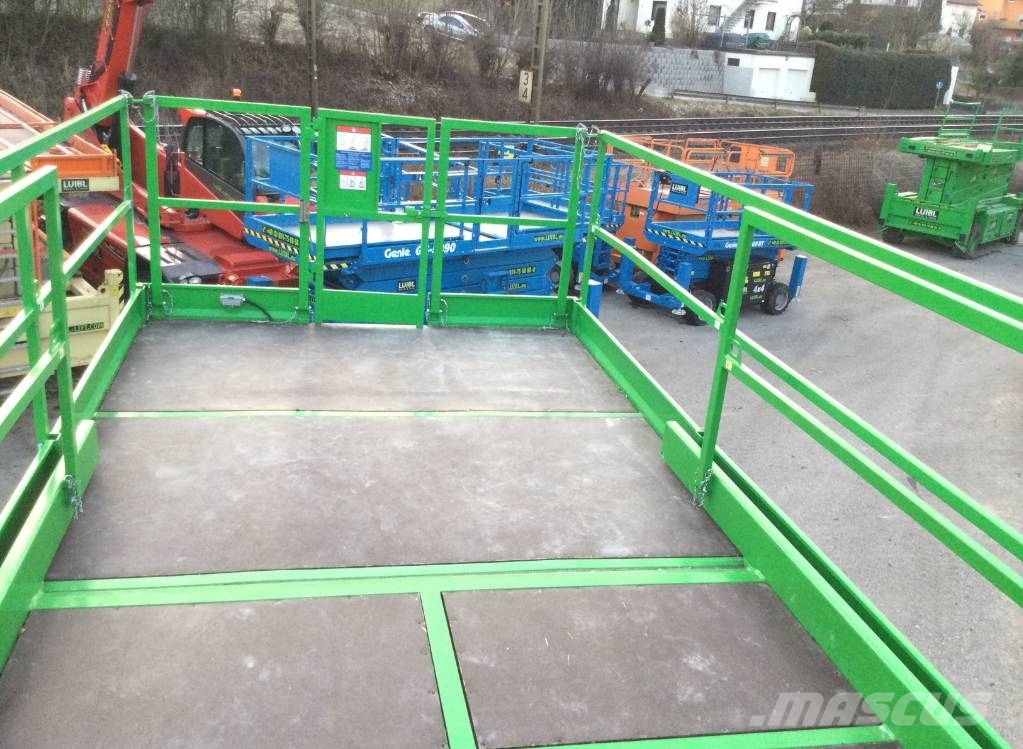 HAB S280-25 E4WDS, 28m electric scissor lift Žirkliniai keltuvai