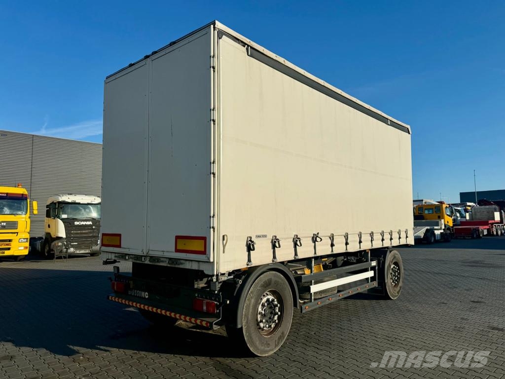 Ackermann PA-F 18/6.4E / 2-assige schuifzeilaanhanger / 18.0 Schuifzeilopbouw