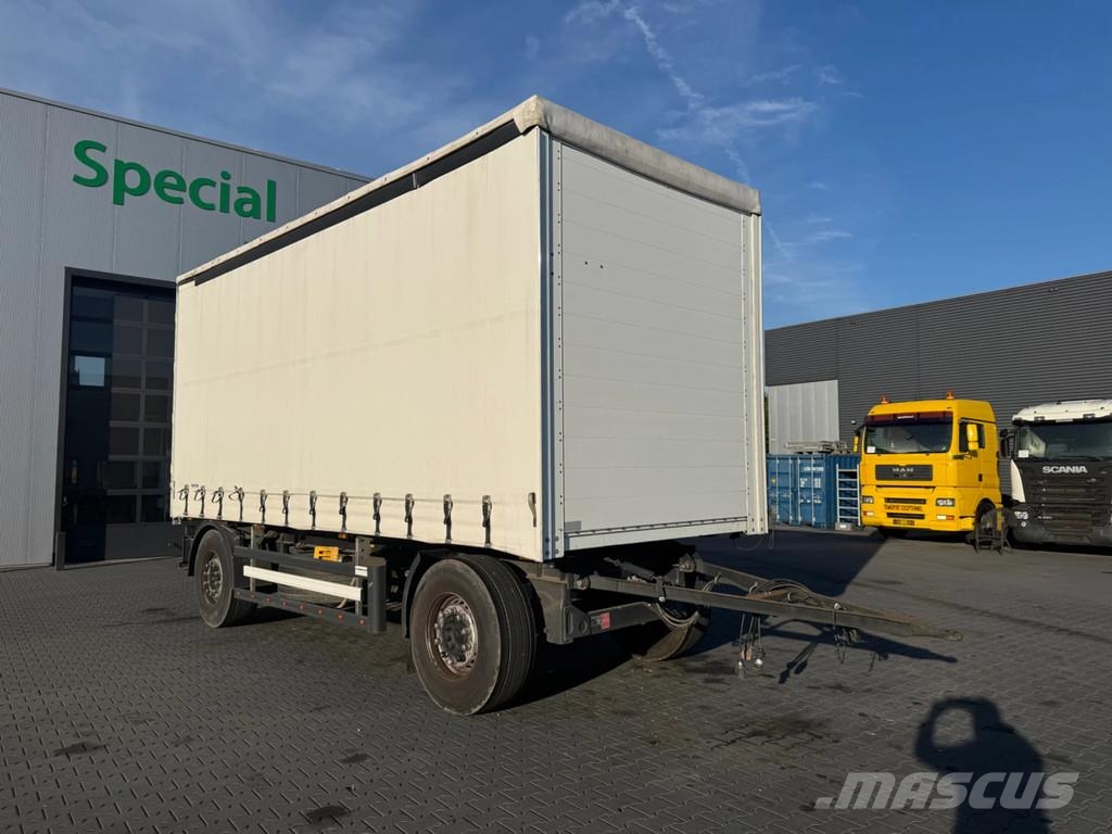 Ackermann PA-F 18/6.4E / 2-assige schuifzeilaanhanger / 18.0 Schuifzeilopbouw