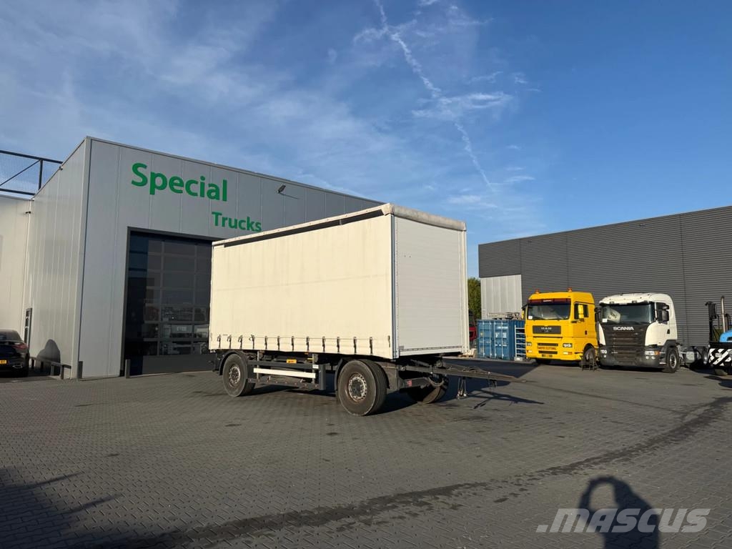 Ackermann PA-F 18/6.4E / 2-assige schuifzeilaanhanger / 18.0 Schuifzeilopbouw