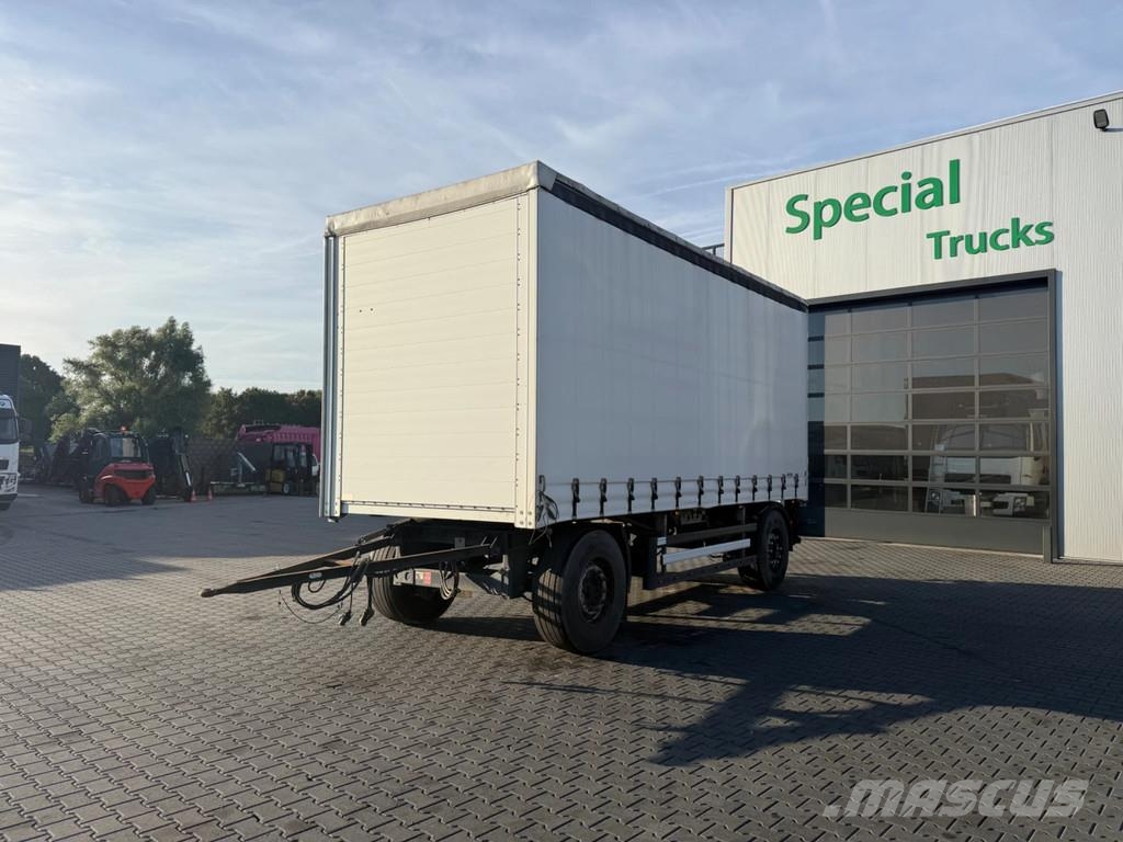 Ackermann PA-F 18/6.4E / 2-assige schuifzeilaanhanger / 18.0 Schuifzeilopbouw