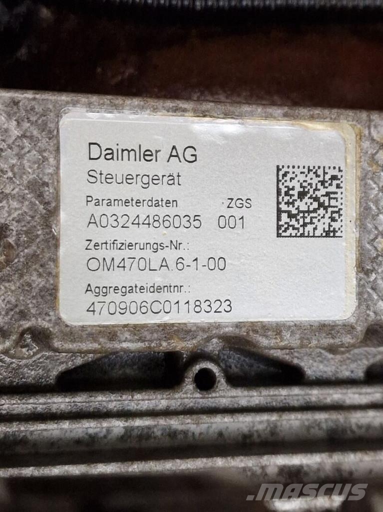Mercedes-Benz OM470LA 6-4-00 Varikliai