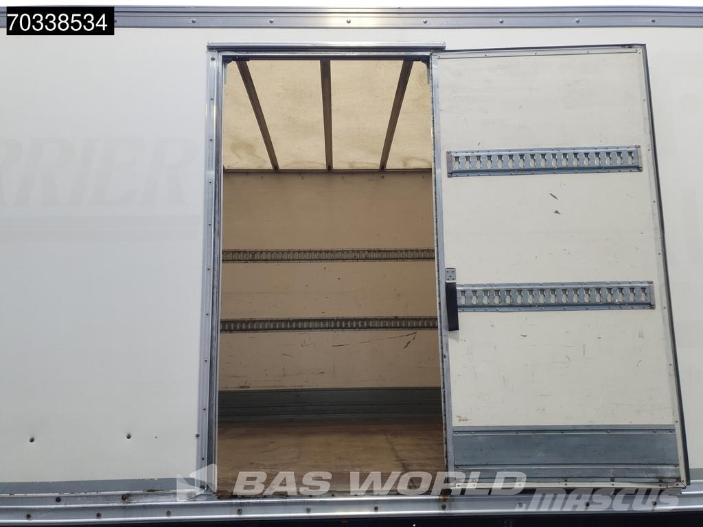 Iveco Eurocargo 120LE190 4X2 12tonner 1500kg Ladebordwan Bakwagens met gesloten opbouw