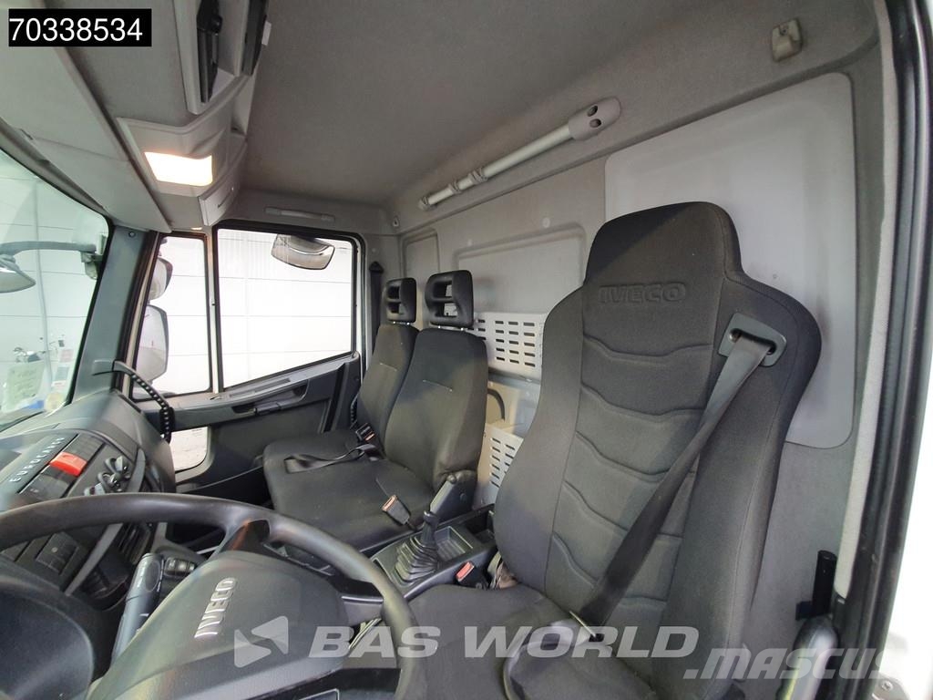 Iveco Eurocargo 120LE190 4X2 12tonner 1500kg Ladebordwan Bakwagens met gesloten opbouw