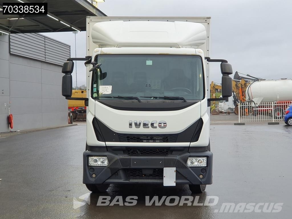 Iveco Eurocargo 120LE190 4X2 12tonner 1500kg Ladebordwan Bakwagens met gesloten opbouw