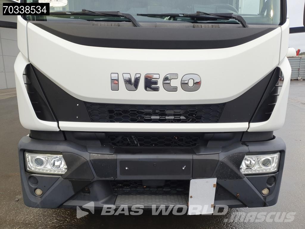 Iveco Eurocargo 120LE190 4X2 12tonner 1500kg Ladebordwan Bakwagens met gesloten opbouw