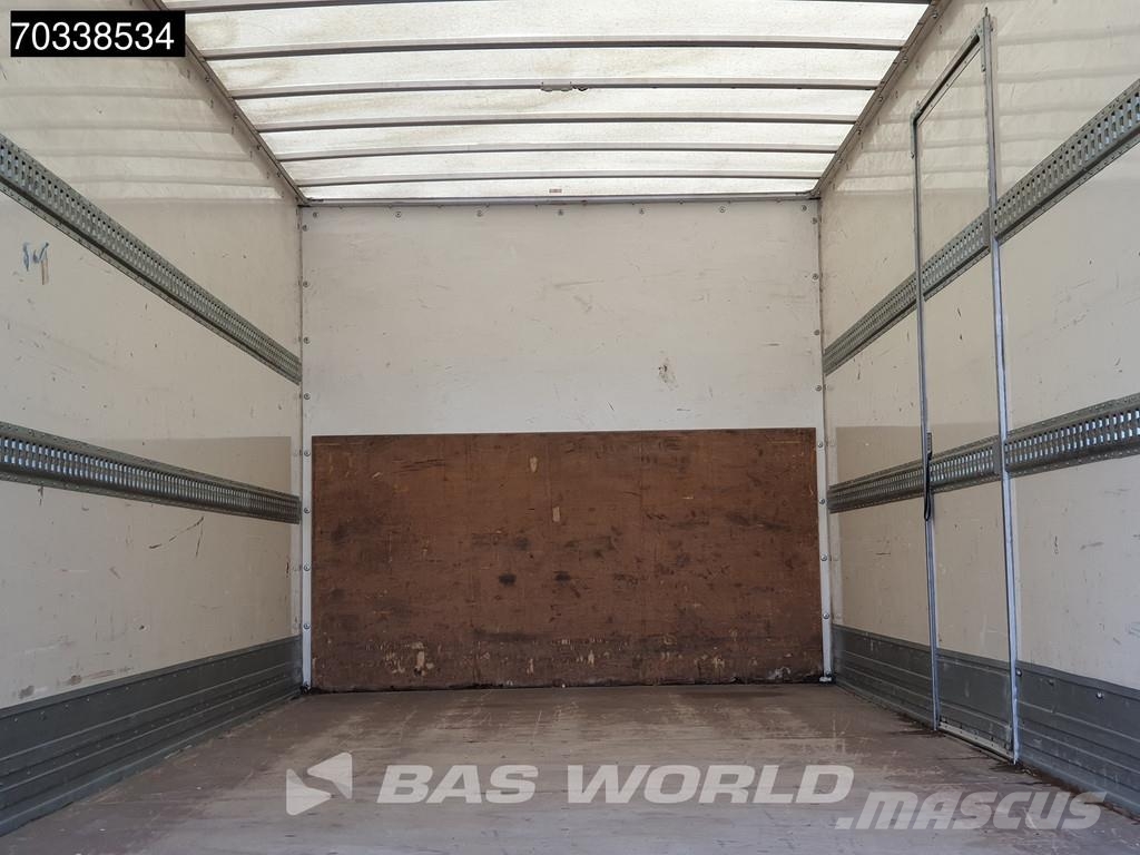 Iveco Eurocargo 120LE190 4X2 12tonner 1500kg Ladebordwan Bakwagens met gesloten opbouw