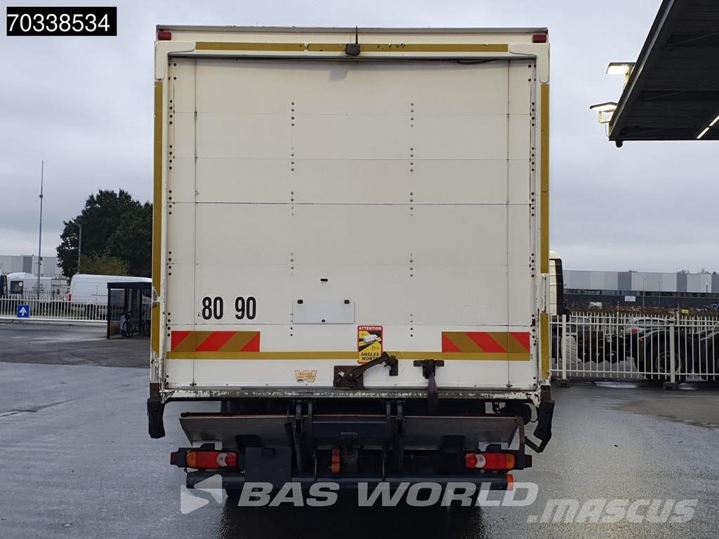 Iveco Eurocargo 120LE190 4X2 12tonner 1500kg Ladebordwan Bakwagens met gesloten opbouw