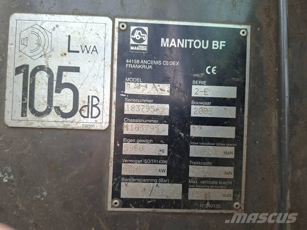 Manitou M 30.4 Maastotrukit