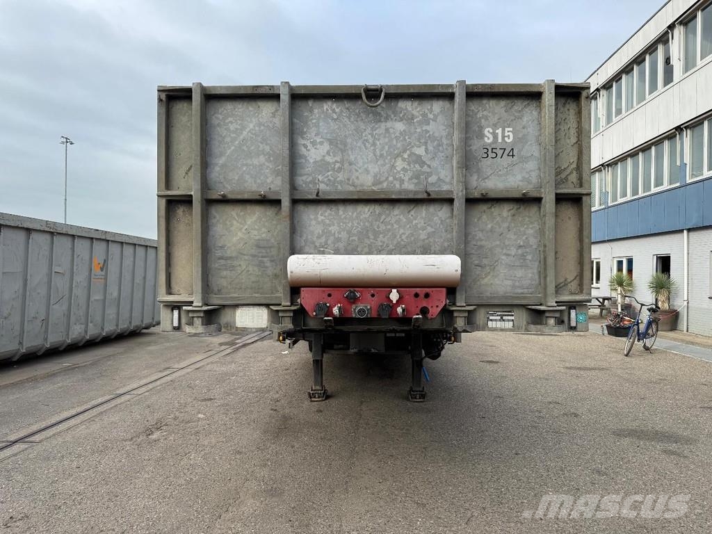 Nooteboom 3 AXLE BPW + 4,6 M EXTENDABLE + LAST AXLE STEERING Podvalníkové návěsy